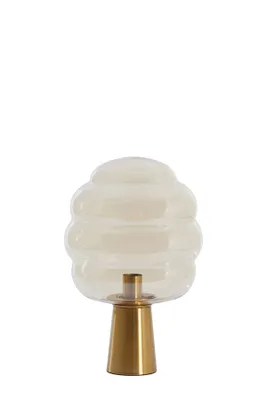 Produktbild von Light & Living - Tischleuchte Misty - Orange - 30x30x46cm Tischlampe - Nachttischlampe, Wohnzimmer, Schlafzimmer