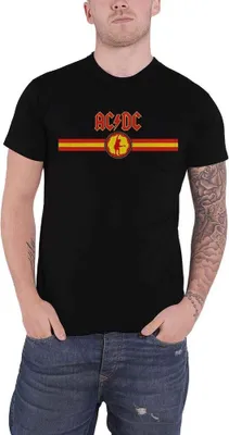 Obrázok produktu pre AC/DC - Tričko s logom pre mužov/dámy Uni RO1844 (L) (Black/Red)