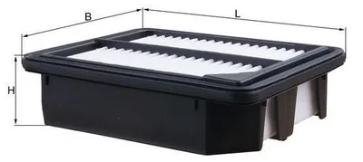Produktbild von Luftfilter MAHLE LX 5966 für HONDA CR-V V (RW, RT) Filtereinsatz
