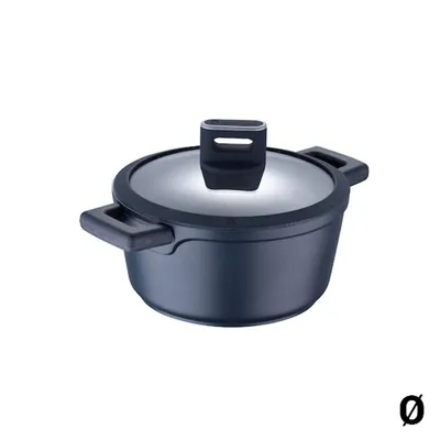 Produktbild von Kasserolle Masterpro Schwarz Aluminium - Ø 20 x 10 cm