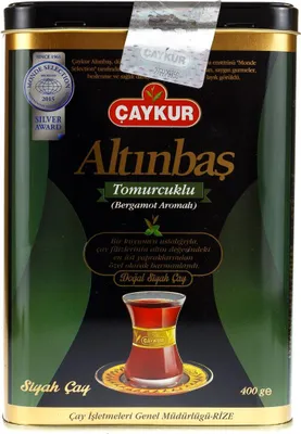 Produktbild von Caykur ALTINBAS Earl Grey Türkische Schwarztee (400g)