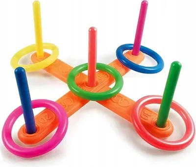 Immagine prodotto di Gioco Per Bambini E Adulti: Serso Con Asticelle E Cerchi