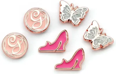 Produktbild von The Carat Shop Glinda Schmetterling Ohrring-set Golden Golden One Size