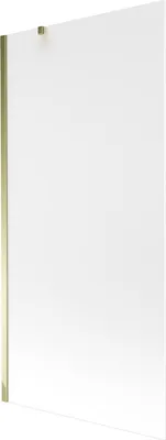 Zdjęcie produktu dla Mexen Next parawan nawannowy 1-skrzydłowy 90 x 150 cm, szron, złoty - 895-090-000-00-30-50
