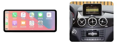 Immagine prodotto di Autoradio multimediale, schermo da 12,3 pollici, compatibile con Mercedes-Benz Classe B W245 e W246 (2011-2018), NTG 4.5, otto core
