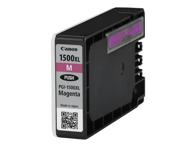 Produktbild von Canon PGI-1500XL M, Hohe (XL-) Ausbeute, Magenta, Tinte auf Pigmentbasis, 12 ml