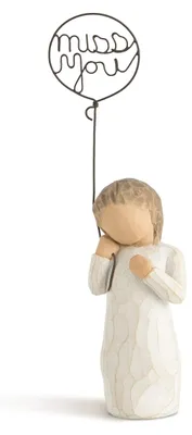 Figur 'Tu Me Manques' – handbemalt, Kunstharz, 14 cm