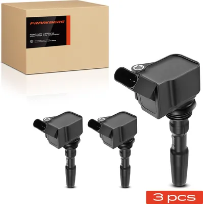Image de Frankberg 3x Module d'allumage Bobine d'allumage pour VW Golf VII Jetta IV Polo Scirocco Passat Alltrack Variant Tiguan T-ROC