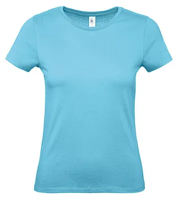 Image de B&C - T-shirt « #E150 » pour femmes FK1976 (L) (turquoise)