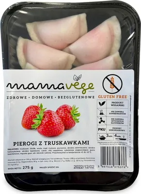 Produktbild von GLUTENFREIE ERDBEERKNÖDEL 275 g - MAMA VEGE