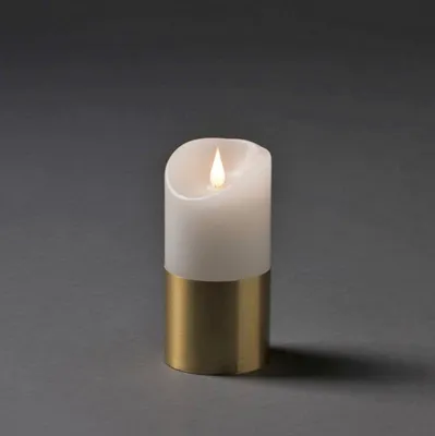 Produktbild von Konstsmide 1821-600, Messing, Weiß, Wachs, IP20, 1 Glühbirne(n), LED, 0,06 W