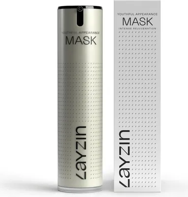 Produktbild von LAYZIN Youthful Appearance Mask - Anti-Aging gesichtsmaske - Hautverjüngungsmaske mit Hyaluronsäure - Straffung, Elastizität, Feuchtigkeit - 50ml