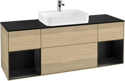 Produktbild von Villeroy & Boch F452PDPC Waschbeckenunterschrank Finion F45