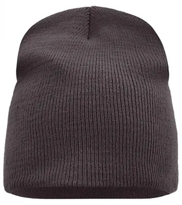 Produktbild von Enganliegende Strickmütze ohne Umschlag black, Gr. one size