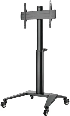 Zdjęcie produktu dla Deltaco ARM-0451, 70 kg, 94 cm (37"), 177,8 cm (70"), Opcja regulacji wysokości, Czarny