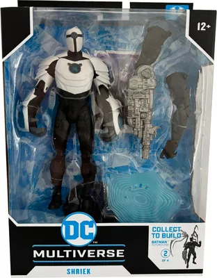 Zdjęcie produktu dla DC Multiverse Shriek Batman Beyond, Collect To Build, figurka akcji z przegubami, kartą kolekcjonerską i akcesoriami, McFarlane