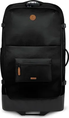 Produktbild von CABAIA Rucksack Soft Suitcase 2 Wheels Essentials Trolley 110L Berlin schwarz 80cm