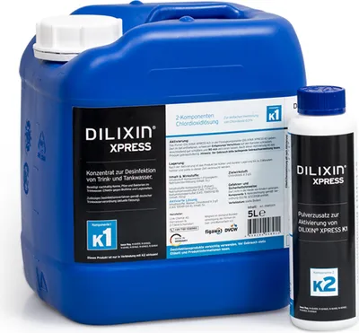 Produktbild von DILIXIN® XPRESS CDL Konzentrat zur Trinkwasser Desinfektion (5 Liter)