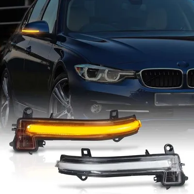 Obrázek produktu pro Vnější zpětné zrcátko s led ukazateli pro BMW řady 2 F22, F23 | od 2014> | ČIRÉ SKLO