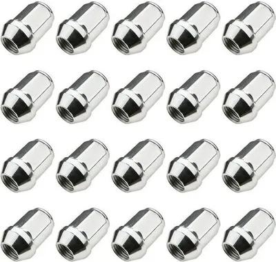 Obrázok produktu pre 20x matice kolies pozinkované 1/2 palca 20 UNF 36mm kužeľ pre Mustang Jeep Dodge