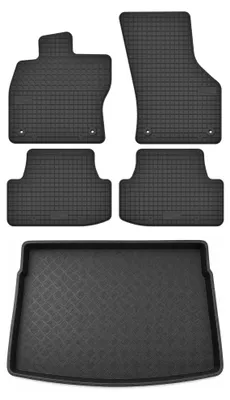 Immagine prodotto di Tappetini gomma SolidTread + bagagliaio per Volkswagen Golf VIII 2019- 5 pezzi