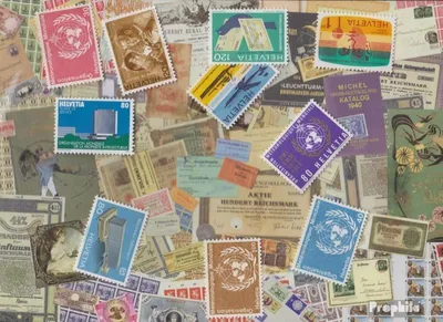 Produktbild von Briefmarken Schweiz 10 verschiedene Marken