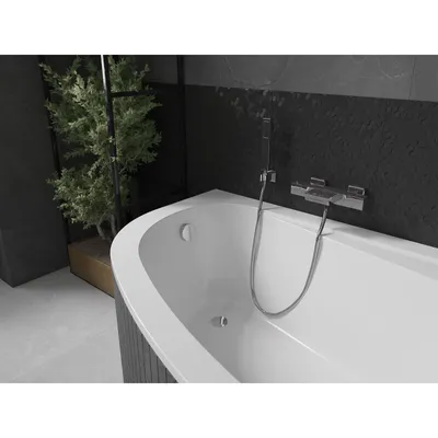 Zdjęcie produktu dla Mexen Westa wanna narożna prawa 160 x 100 cm, biała - 560116010002
