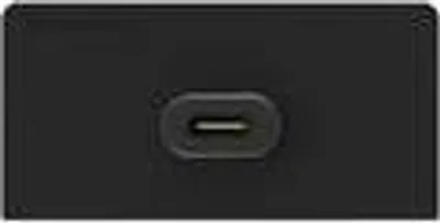 Produktbild von Kindermann Konnect design click Anschlussblende mit Genderchanger, USB Typ C, Anthrazit