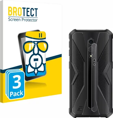 Produktbild von 3x BROTECT Schutzglas für Ulefone Armor X12 Pro (NUR Kameraschutz) Schutzfolie Panzer Folie Glas Display Schutz klar