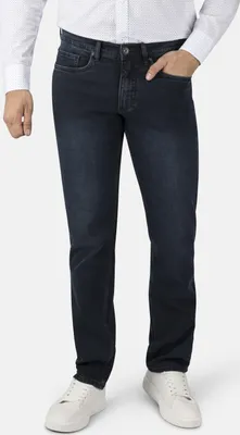 Produktbild von Stooker Men FRISCO DENIM pánske nohavice s 5 vreckami rovný strih strečový keper / farebné čisté pranie rovné