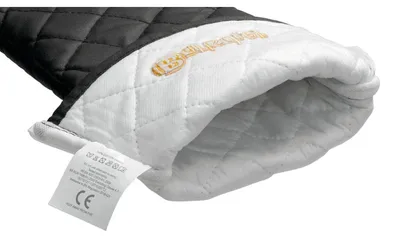 Obrázok produktu pre Bartscher A500512 Bartscher unisex rukavice do rúry 420 čierne univerzálna veľkosť 1 pár
