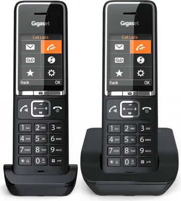 Produktbild von Gigaset COMFORT 550 Duo - komfortables schnurloses DECT-Telefon mit 2 Mobilteilen