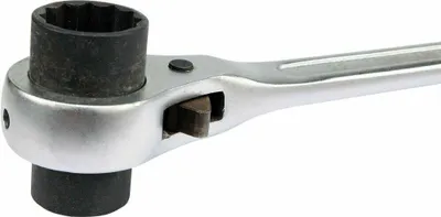 Obrázok produktu pre Yato YT-4937, Nástrčkový kľúč, 1 kusov, Strieborná, Chrómovo-vanádová oceľ, 31,5 cm