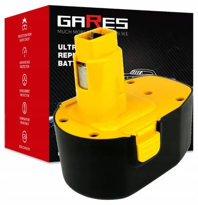 Zdjęcie produktu dla Gares Akumulator do Bosch 2607335707 2607335461 | 9,6 V 1.5 Ah Inny | Mocna Bateria do Robot Sprzątający | Wydajny Zamiennik Gares®