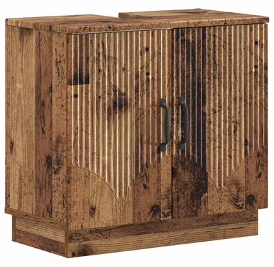 Zdjęcie produktu dla Szafka pod umywalkę vidaXL HOORN, drewno z odzysku, 59,5 x 31,5 x 56 cm