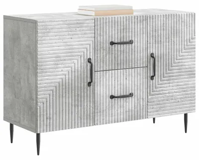 Obrázek produktu pro vidaXL Komoda, betonově šedá, 89 x 34,5 x 60 cm, dřevotřísková deska