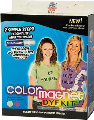 Immagine prodotto di Set di colori jacquard Colore magnete verde viola tintura tessile fai da te