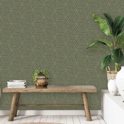Produktbild von DUTCH WALLCOVERINGS Tapete Cobra Grün
