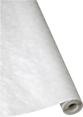 Imagen del producto de Rollo de papel para manteles de damasco Linea® Festival, Werola 2005, 1,00 m x 50 m, color blanco brillante