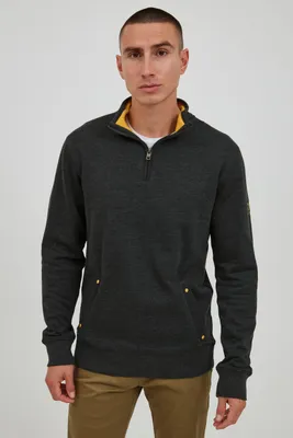 Produktbild von SOLID SDKaran Troyer Herren Sweatshirt Pullover Sweater mit Stehkragen Regular Fit