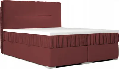 Produktbild von Boxspringbett FALBI für das Schlafzimmer, 180x200 (Rot - Kronos 20)