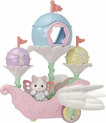Image de Sylvanian Families Bateau ballon magique avec figurine, Figurines, Jouets, Enfants, 5827