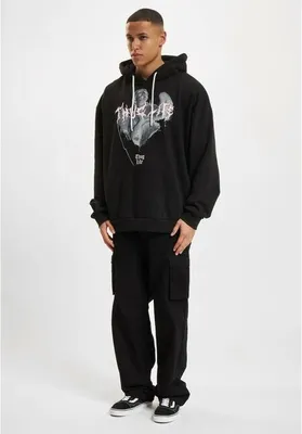Obrázok produktu pre Pánske mikiny Thug Life Atmosphere Black - L