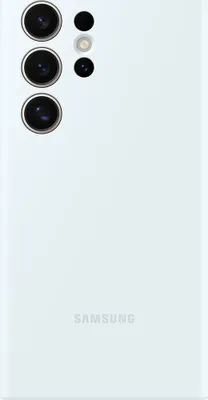 Image de Coque pour Samsung Galaxy S24 Ultra Silicone Ultra Fine Gris Clair Samsung