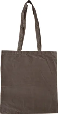 Produktbild von Baumwolltaschen Tragetasche Henkel lang kurz Baumwollbeutel Tasche Stoffbeutel , Farbe: Beige-Grau, Henkel:ca. 34 cm