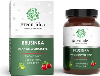 Produktbild von Brusinka Nahrungsergänzungsmittel 60 Tabletten zur Unterstützung der Harnwege mit Antioxidantien