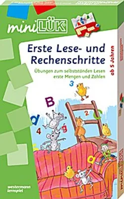 Produktbild von LÜK miniLÜK-Set Erste Lese-und Rechenschritte, Bildend, Deutsch