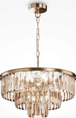 Produktbild von Revero Zeitgenössischer Kronleuchter Metall Gold 7 Lichter