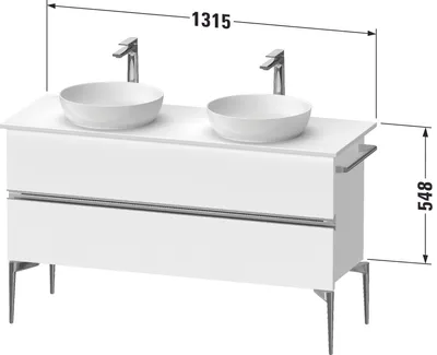 Produktbild von DURAVIT SV46610BD790000 Sivida WTU 1315x548x475mm,f.Bodenst.