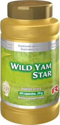 Obrázek produktu pro Wild Yam Star, 60 cps
